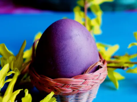 Majina Uskršnja jaja iz vina -Luli