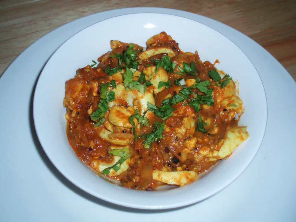 Curry od jaja (Egg curry)