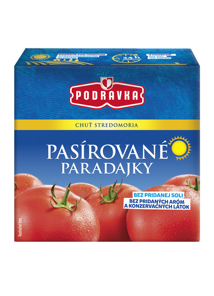 Pasírované paradajky