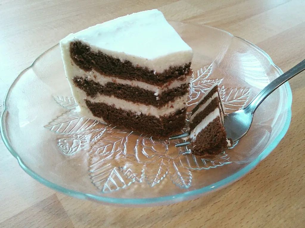 Dukan choco coco layer cake