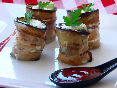 Patlidžan sushi