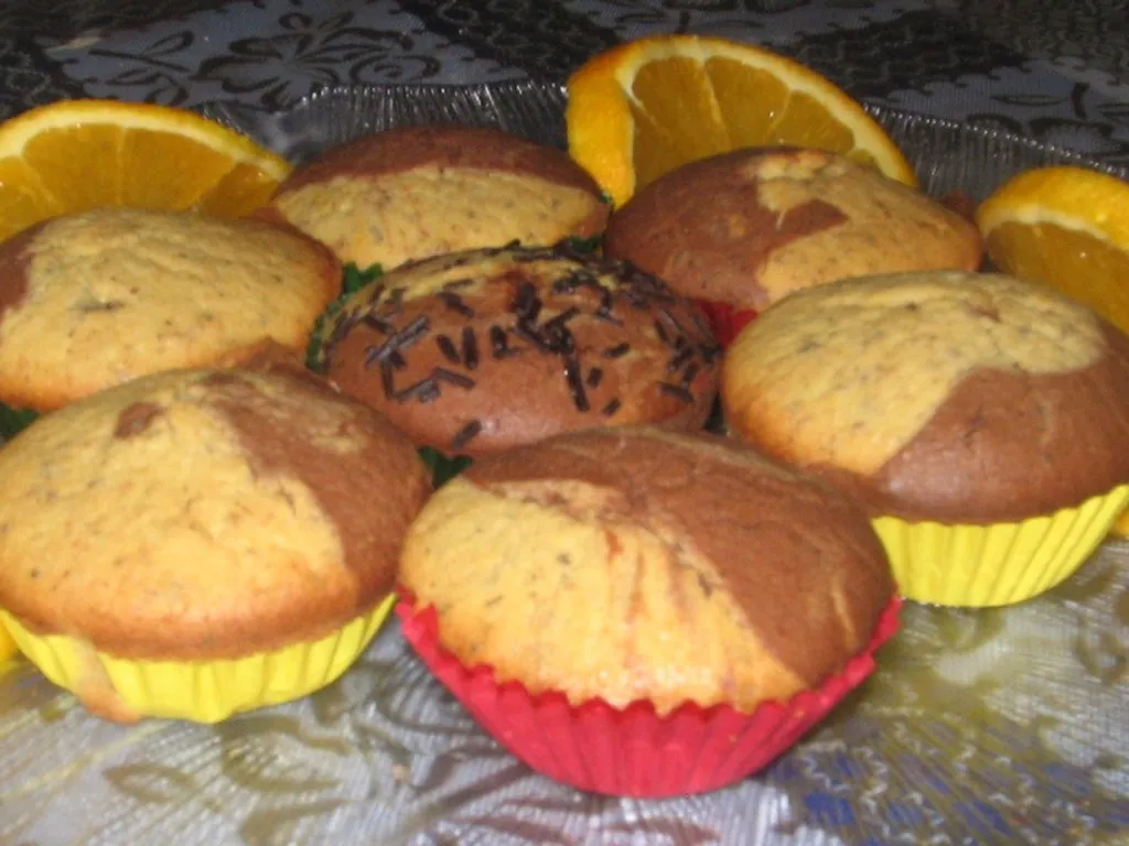 Coko-narandza muffin
