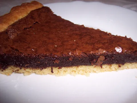 čokoladna pita ili gourmet chocolate tart