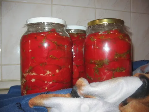 Pecene paprike za zimu