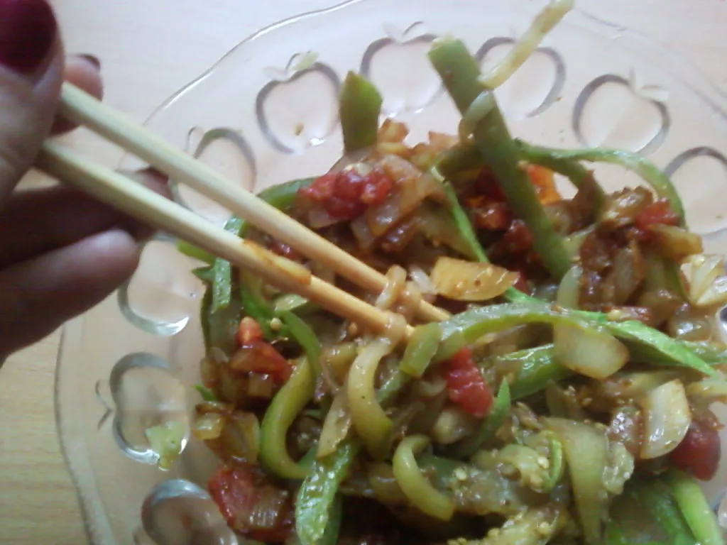 Topla kineska salata by me