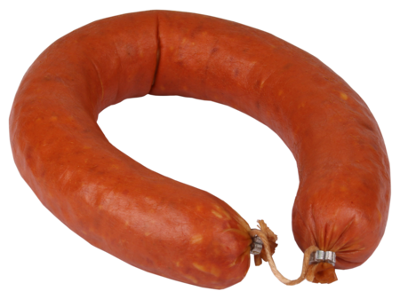 Home-made hunter sausage (Jeger)