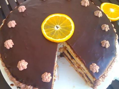 Jaffa torta by dianamakarska