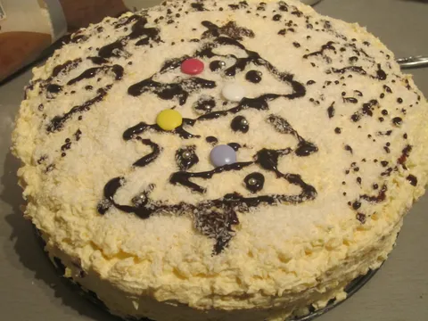 raffaelo torta rađena za božić