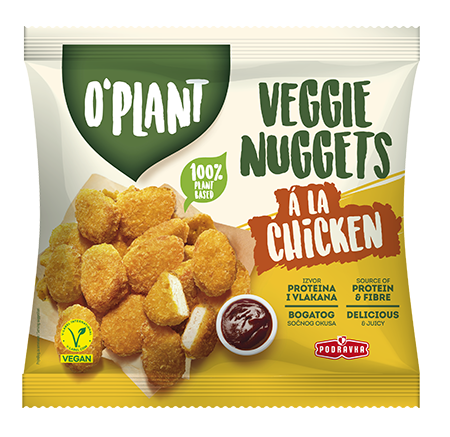 Veggie nuggets à la chicken