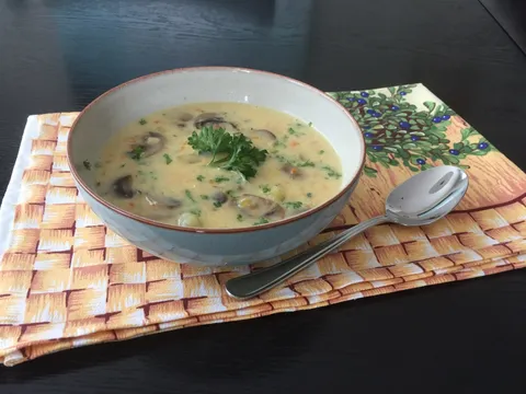 Krem supa sa krompirom i sampinjonima