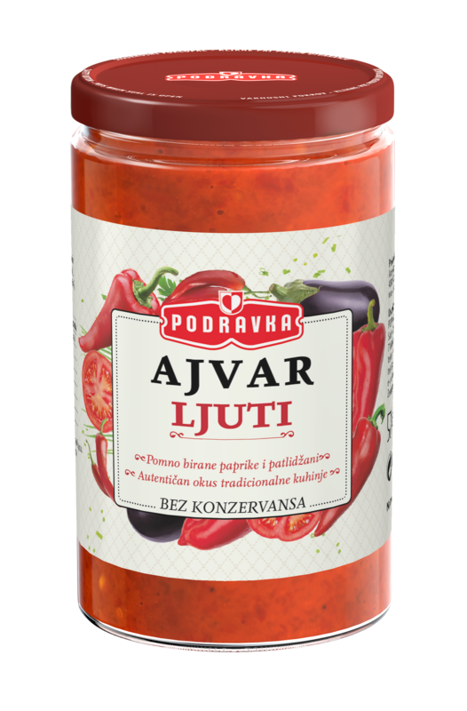 Ajvar - Ljuti ♥ Podravka