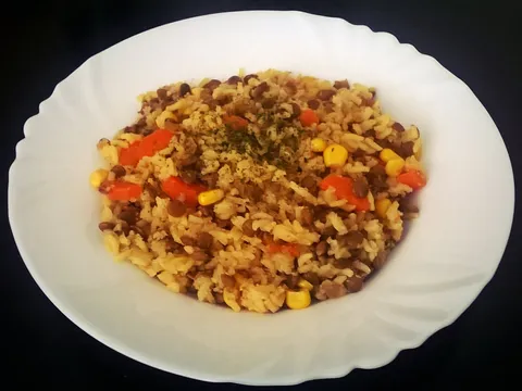 Curry riža s povrćem