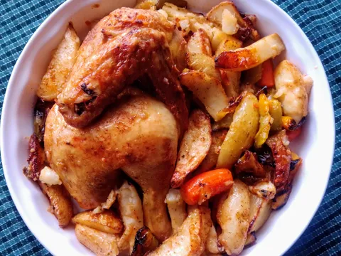 Piletina s povrćem iz pećnice