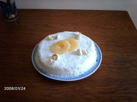 Raffaello torta s ananasom