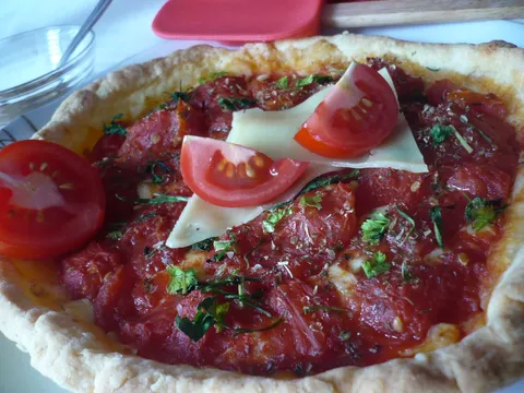 Talijanska pita s rajčicama i sirom..