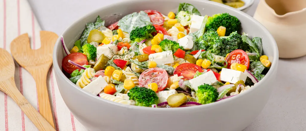 Povrtna salata s tjesteninom