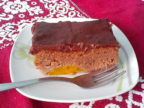 Čokoladni kolač s breskvama (TinaValentina)