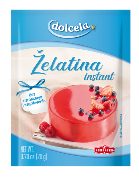 Instant gelatin