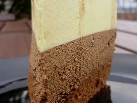Čoko-vanilija sladoled torta