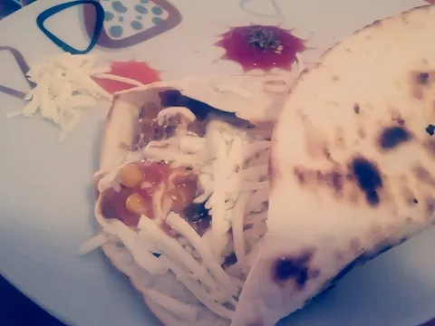 Burritno sa mlevenim mesom (Mexican food)