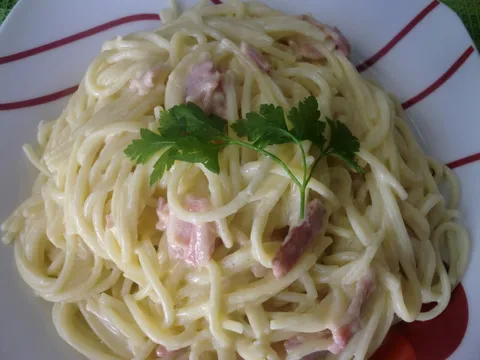 Spaghette Carrbonara