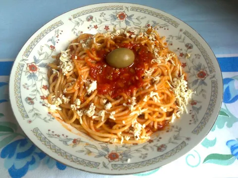 Špagete sa šampinjonima