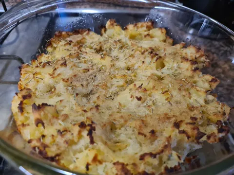 tortino di patate e rosmarino(zapečeni krompir s ružmarinom)