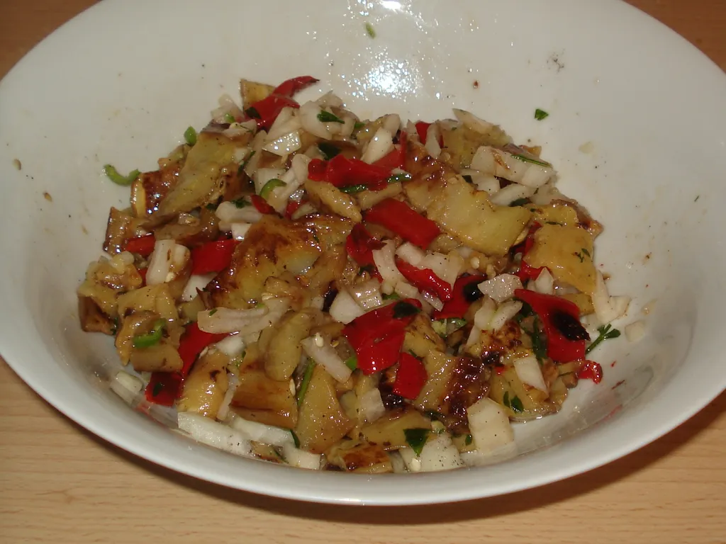 Salata od patlidžana i paprike