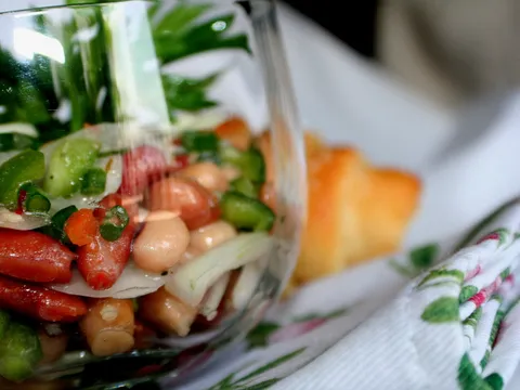 Letnja salata od pasulja