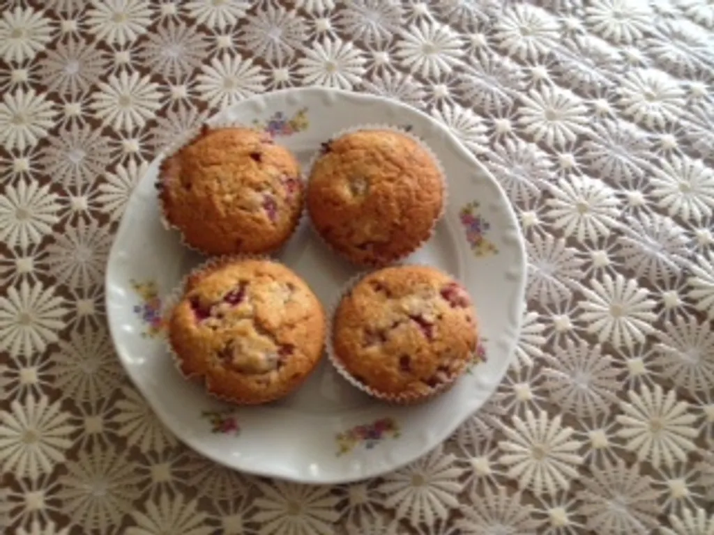 Muffini s malinama