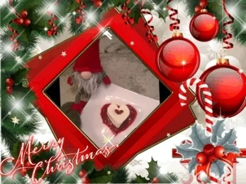 božićno srce :)