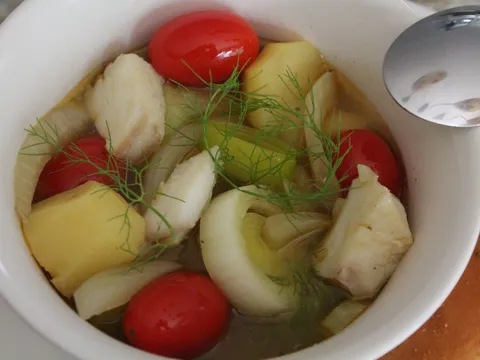Riblja juha sa povrcem