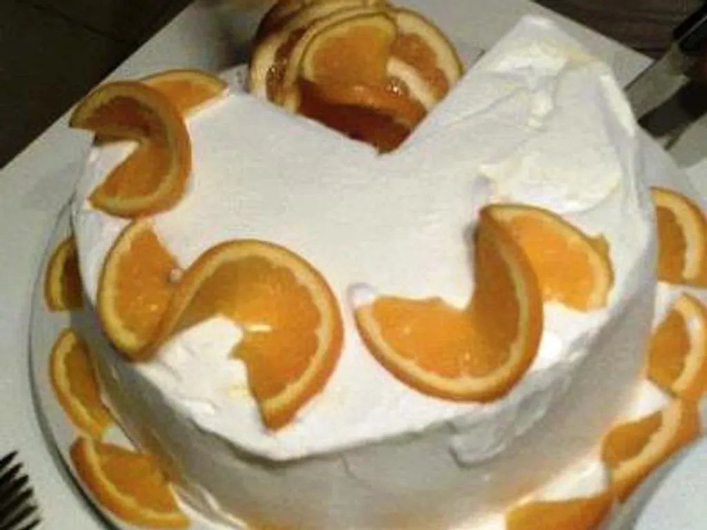 Torta "Narančaste pruge"