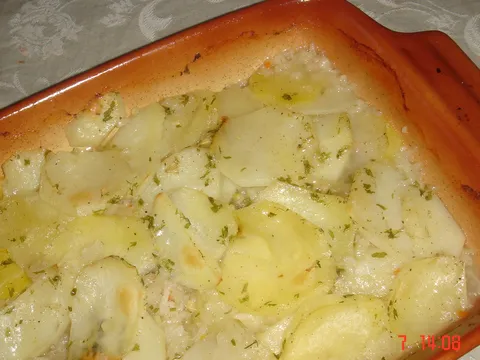 Krumpir s rižom