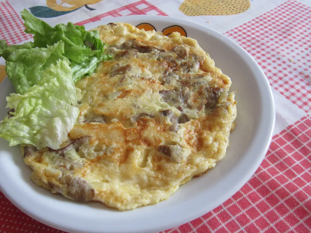 Zagorski omlet sa vrganjima