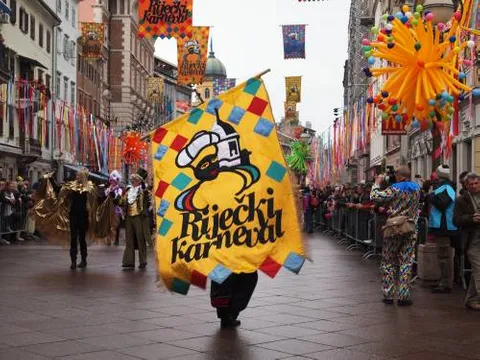 Jubilarna 30. Međunarodna karnevalska povorka  u Rijeci 10.02.2013