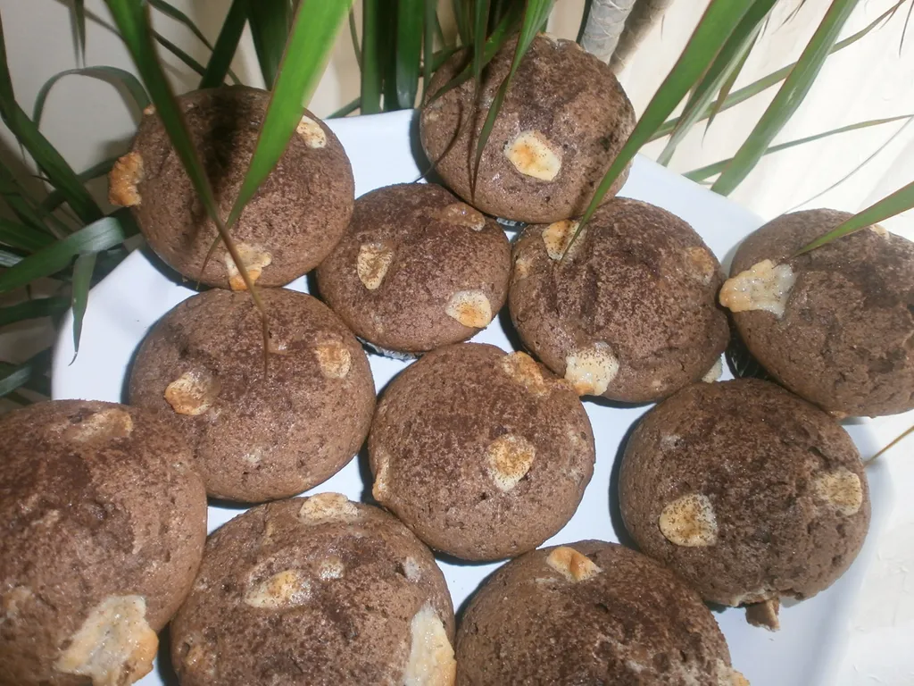 Coko-marcipan muffins
