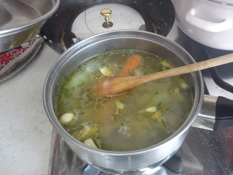 Pileća juha s povrćem