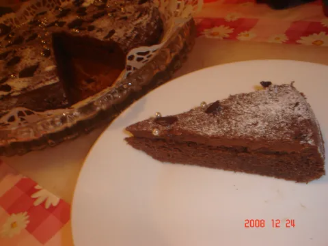 Božićna čokoladna torta