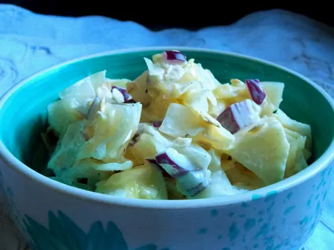 Salata od kiselog kupusa - Savanyúkáposzta saláta
