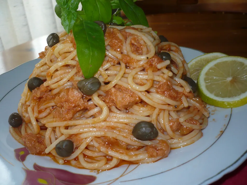 Mediteranski spageti:)