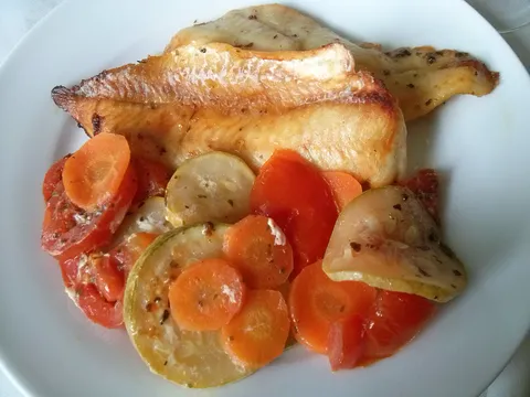 Riba na povrću - jekago