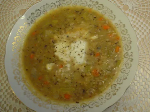 Gusta Supa od sitnog graha i jecma