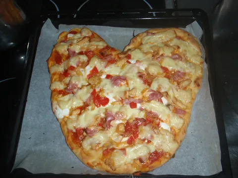 pizza za zaljubljene!!!!