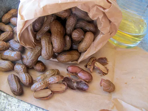 Boiled Peanuts ili kikiriki na lešo (american cuisine by Tracy)