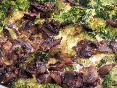 Kremaste pecurke i brokoli iz rerne(Creamy Broccoli and Mushroom Casserole)