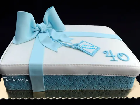 Poklon torta za 40. rođendan