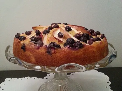 Simple apple and blueberry bake by Donna Hay