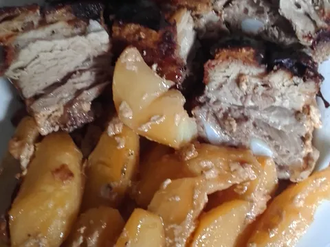 Crsko meso i krompir peceno u mlijeku by Pomoravka