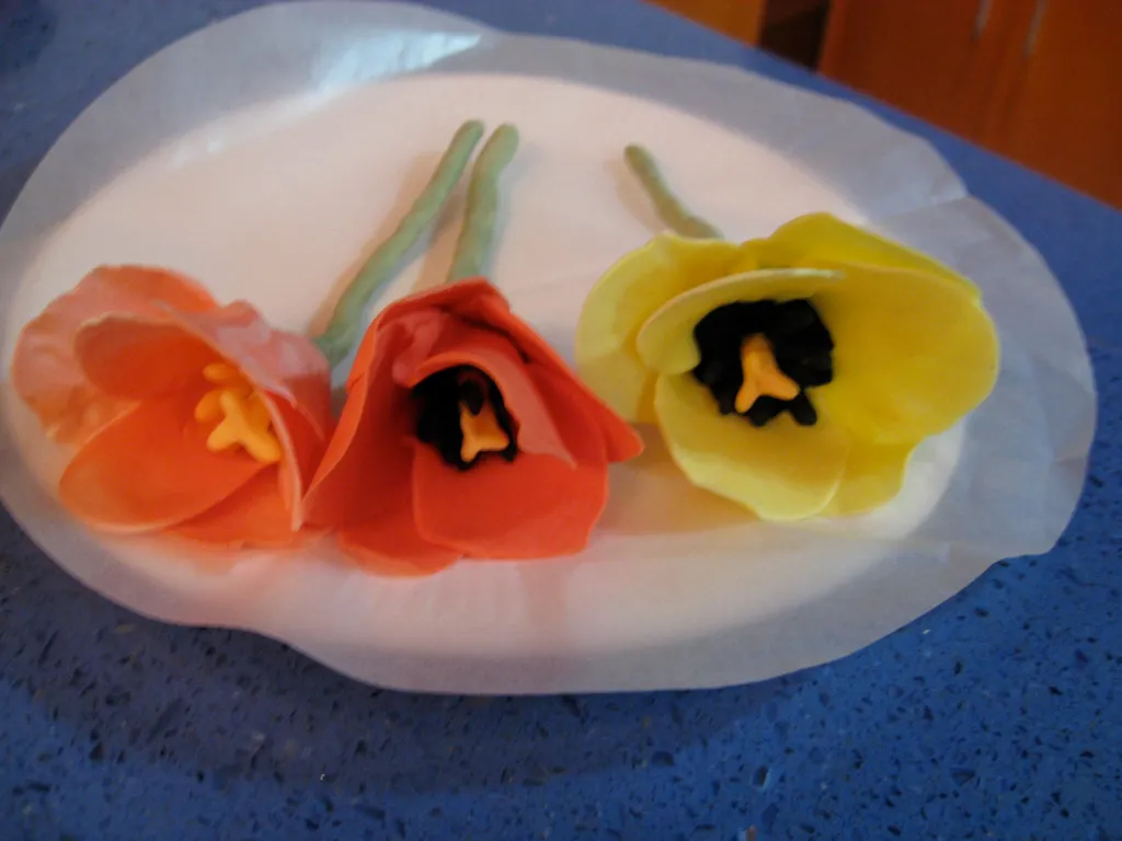 Ukrasi za torte, tulipani